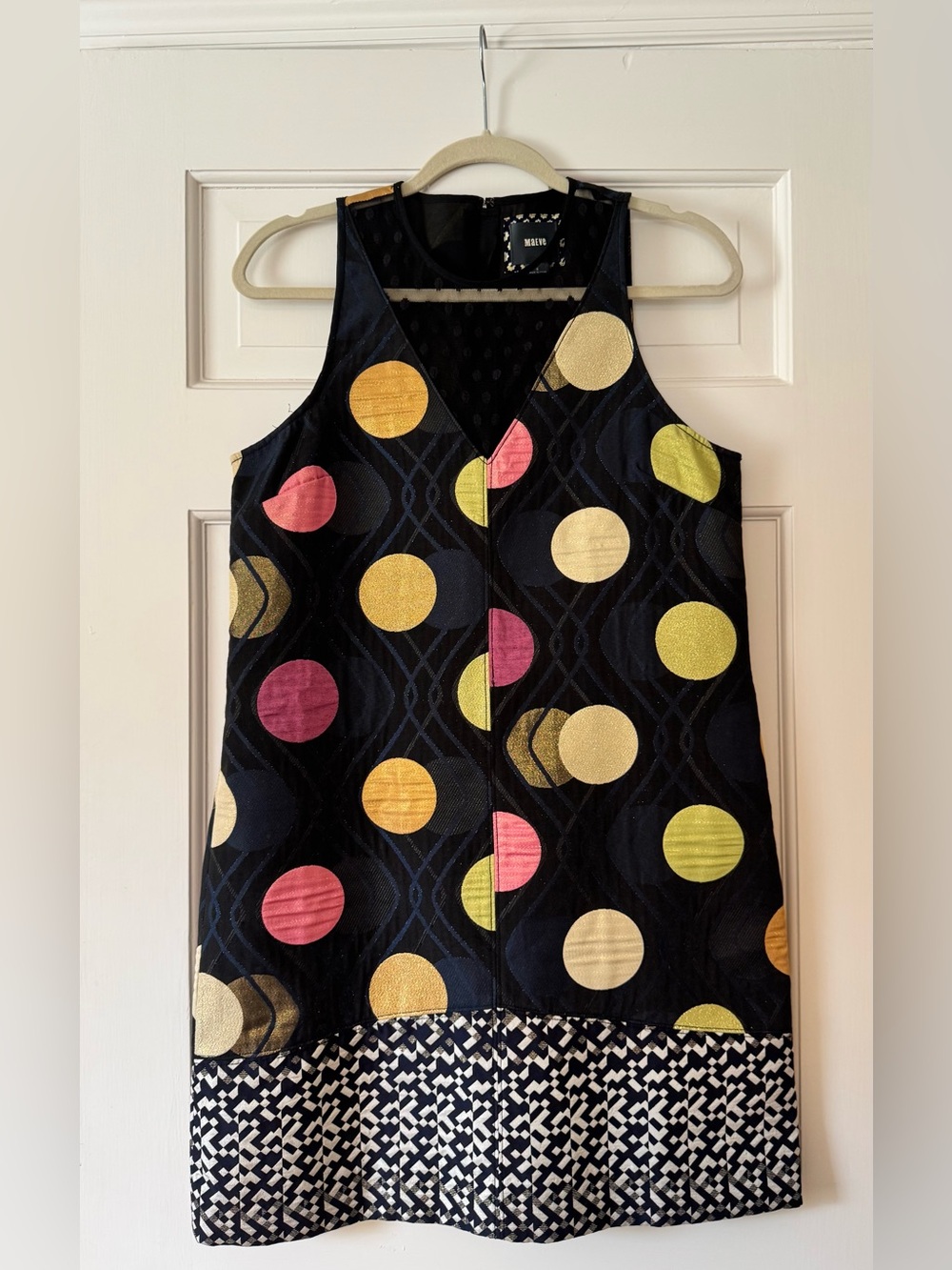 Anthropologie Maeve Tilde polka dot dress